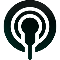 Logo with a stylized microphone_smart scale