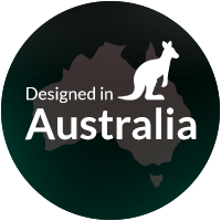 Logo with a map of Australia and a kangaroo_body composition analyzer